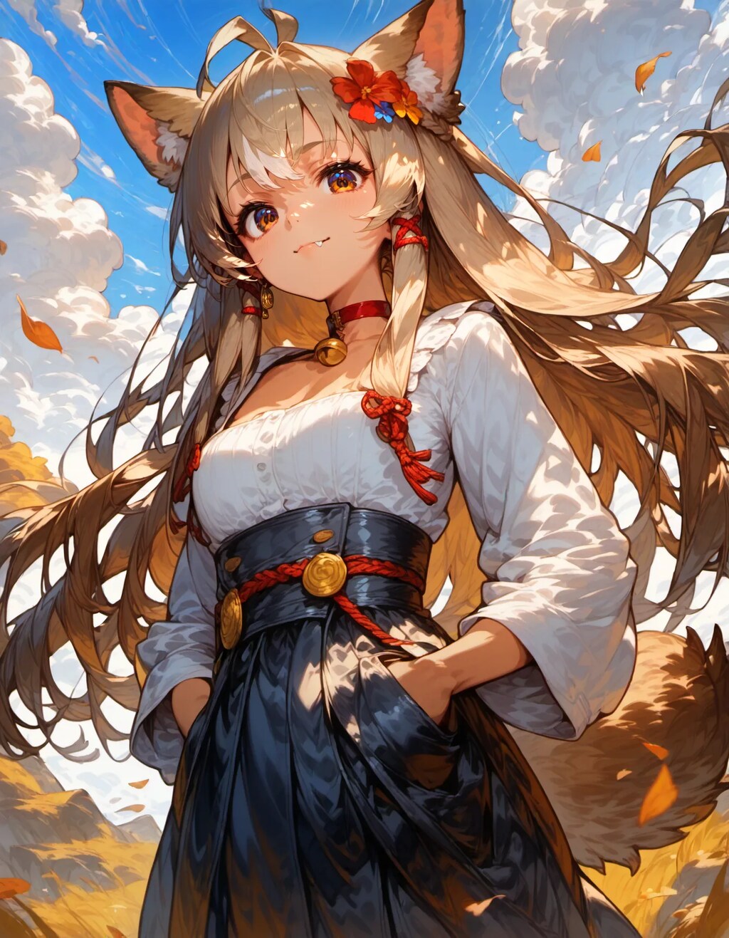 Autumn Wind, Fox Spirit