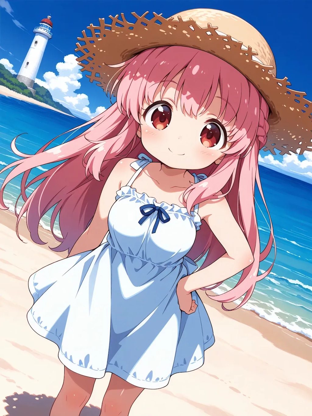 麦わらりなちゃん