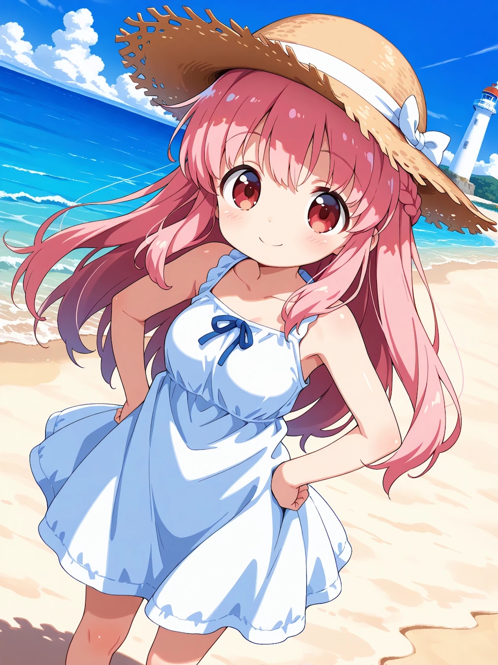 麦わらりなちゃん