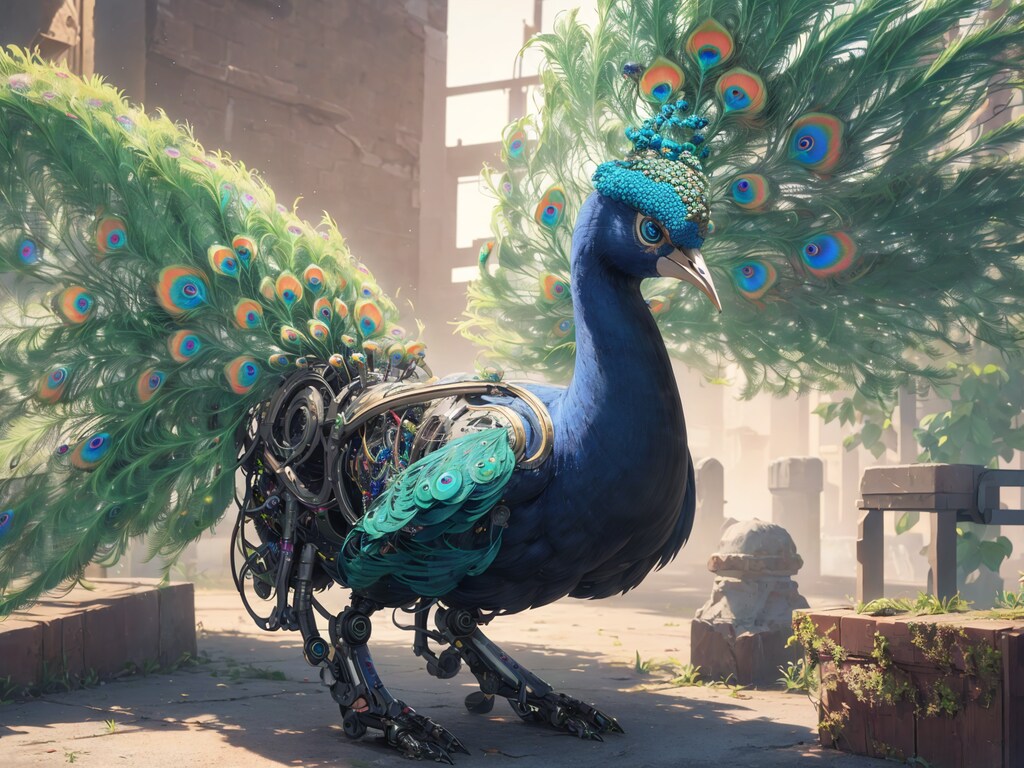 機械仕掛けの孔雀 その①