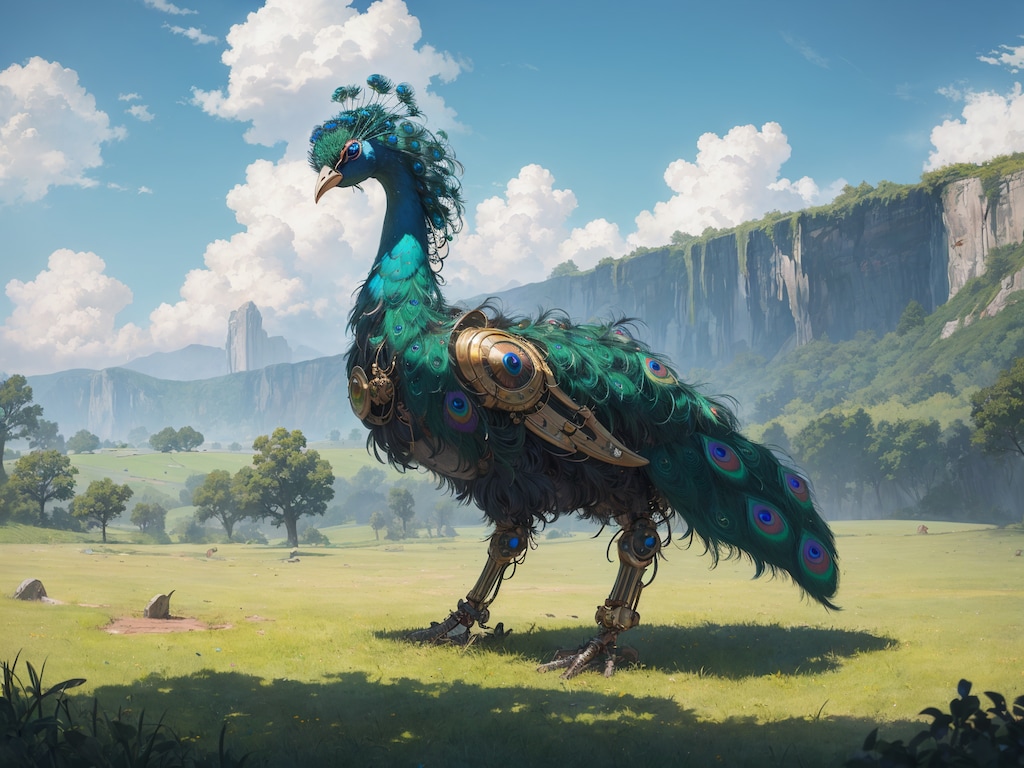 機械仕掛けの孔雀 その①