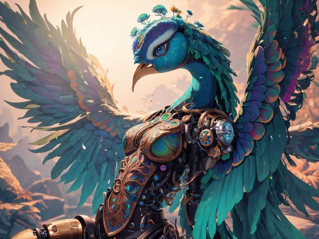 機械仕掛けの孔雀 その①