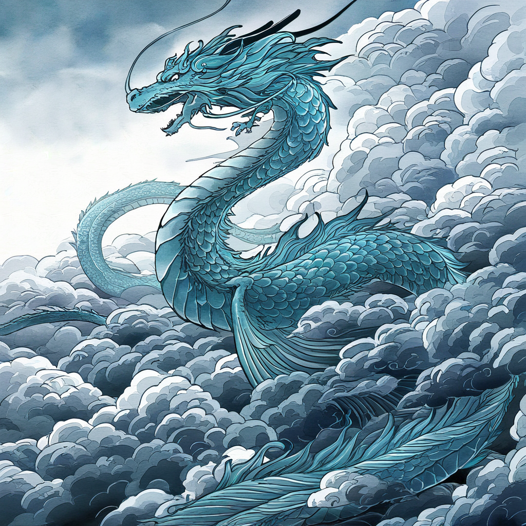 東洋の聖なる蒼龍