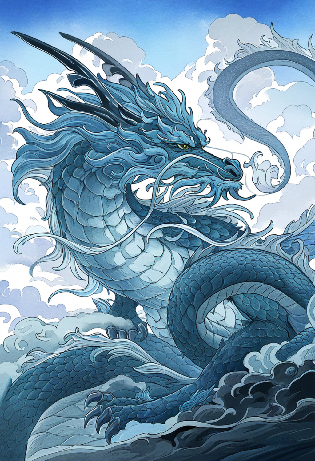 東洋の聖なる蒼龍