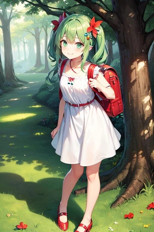 赤い靴の女の子