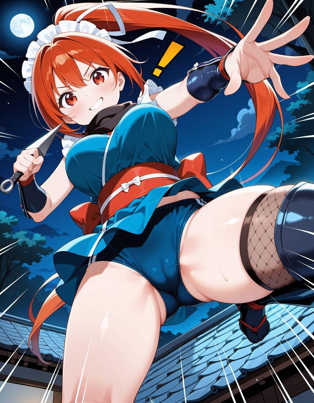 参上！忍ルマメイドさん！