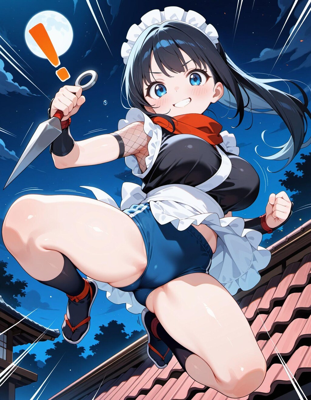 参上！忍ルマメイドさん！