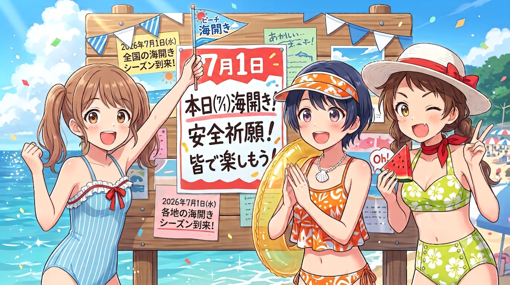 今日は何の日？（海）（20260701固定＋お姉複＋ｲﾍﾞ指定）の生成（ＡI推論不使用）