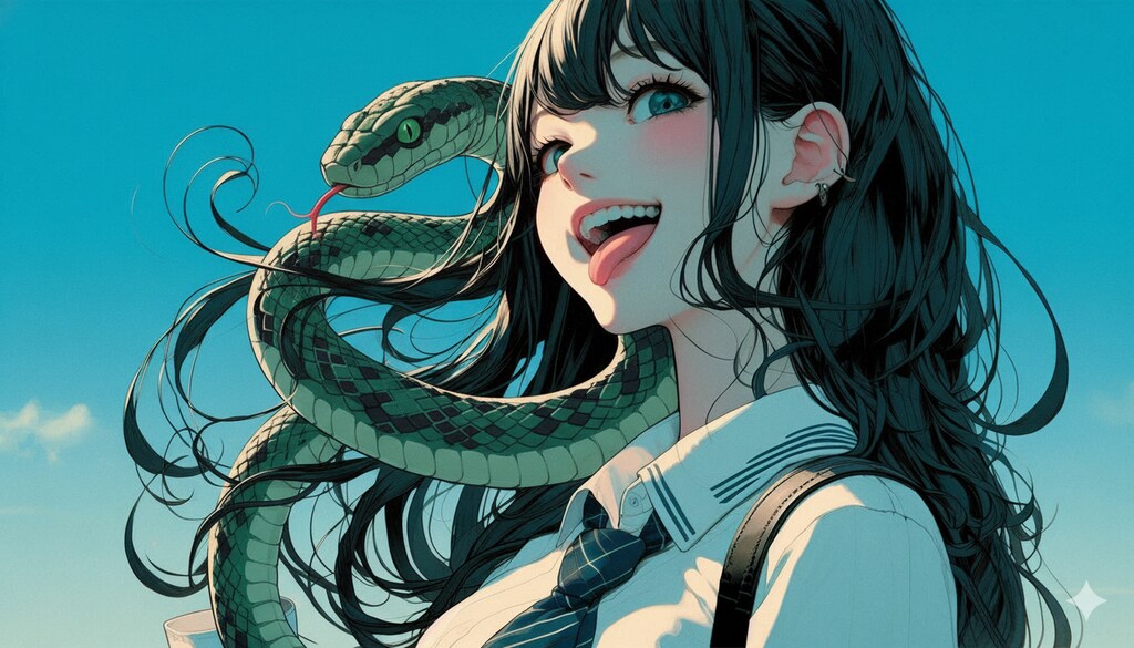 脱皮していつも新しい自分🐍