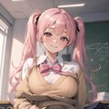 先輩の視線感じますよ♡ 3枚目