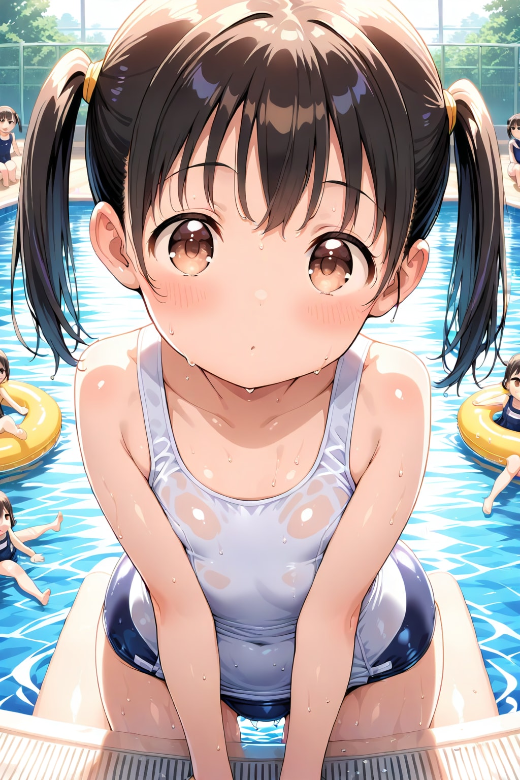 スク水美少女