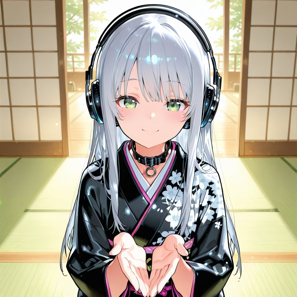 銀髪碧眼