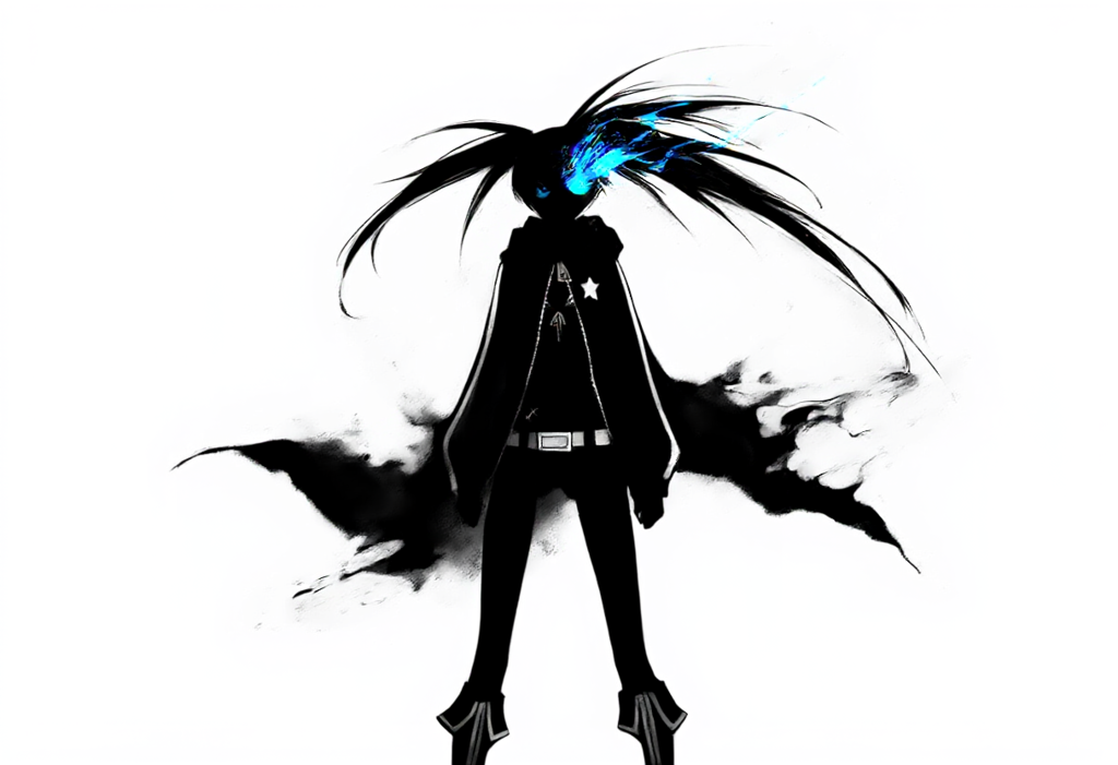 ブラック★ロックシューター　影絵2