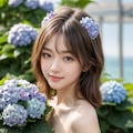 アジサイ咲く公園 6枚目