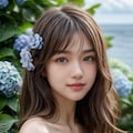 アジサイ咲く公園 9枚目