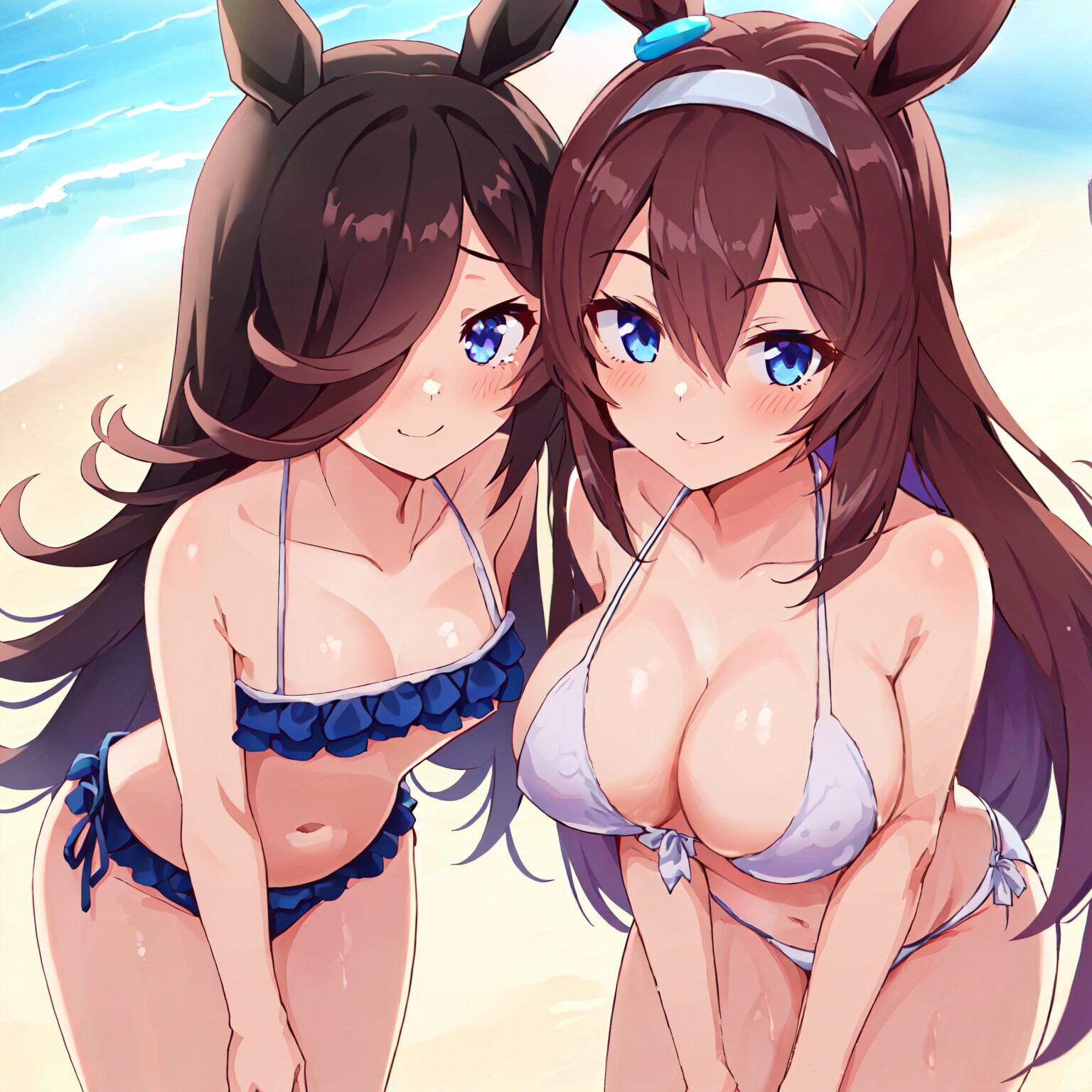 水着ライス＆ブルボン