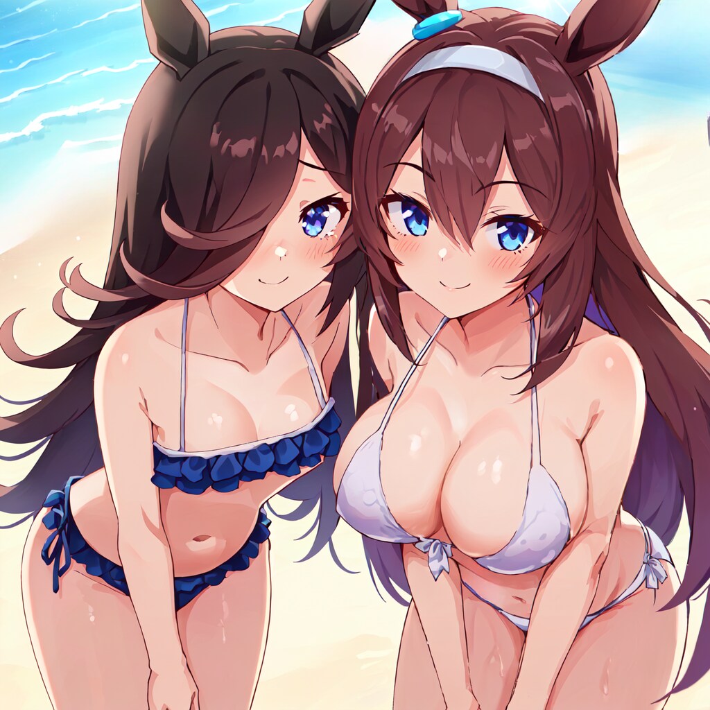 水着ライス＆ブルボン