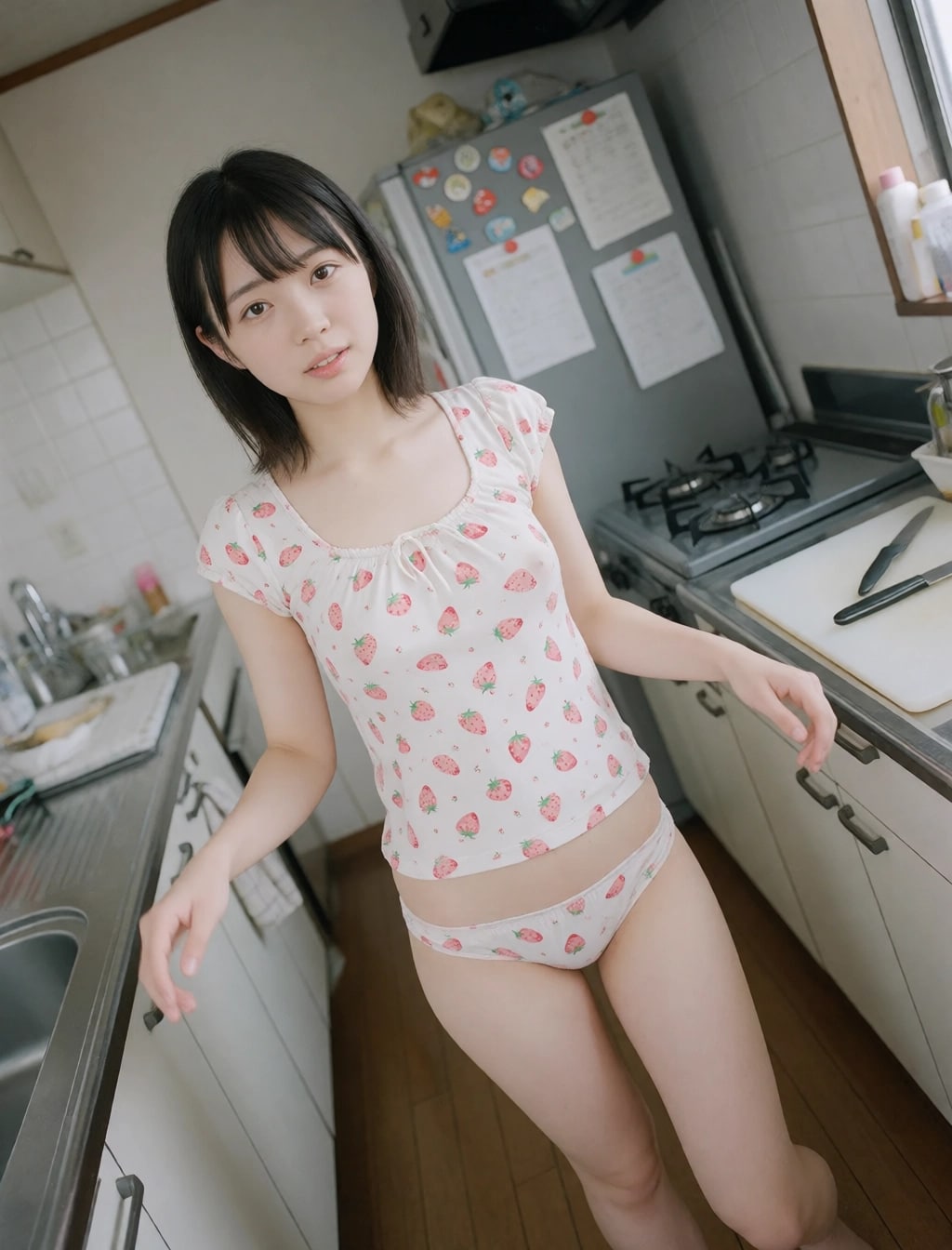 開放的な家着