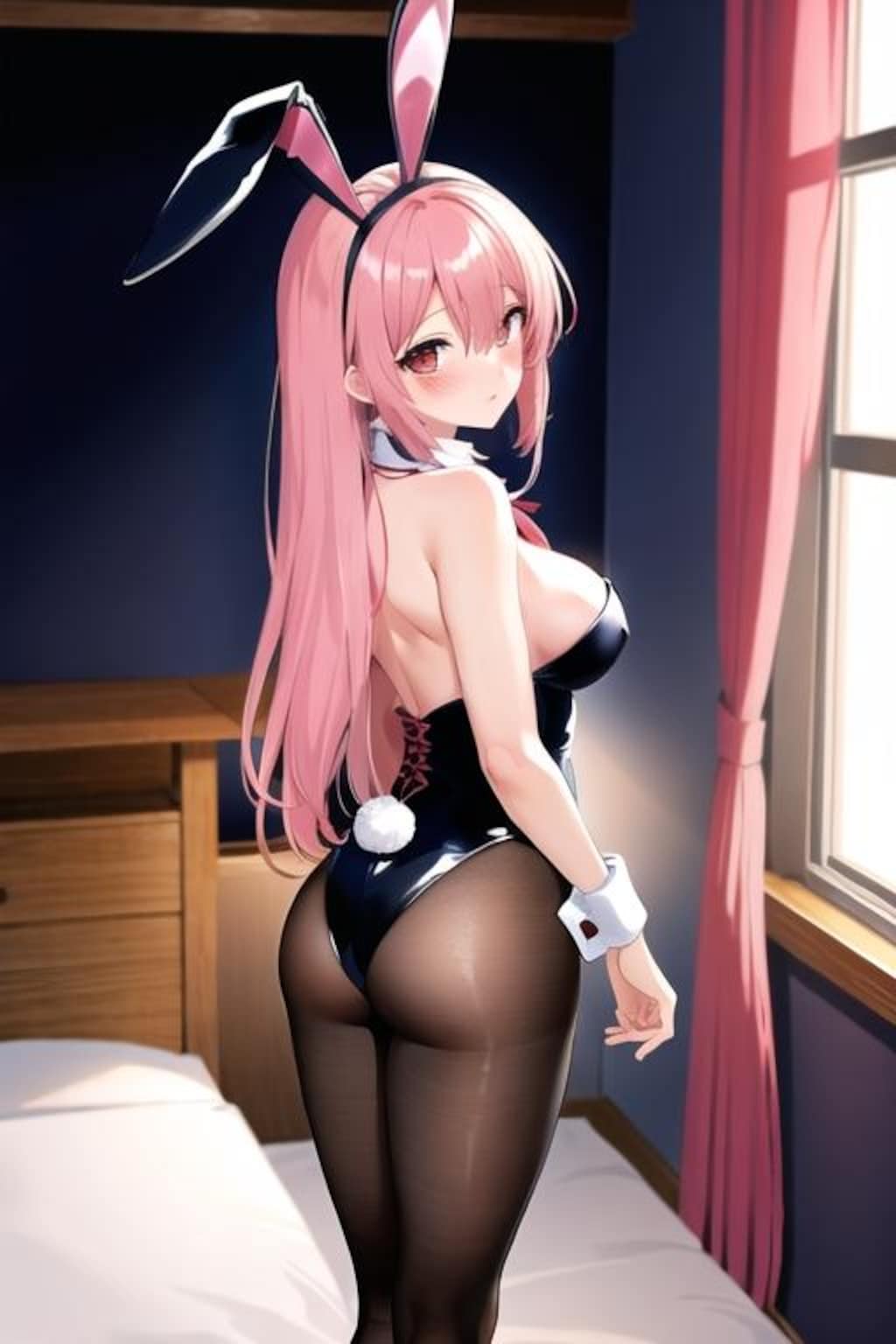 新人バニーガール