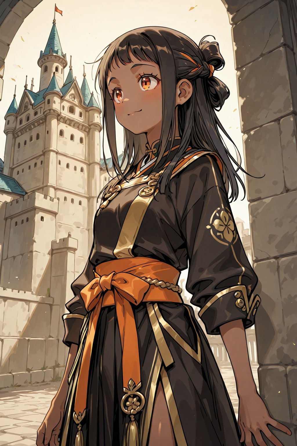 砂岩の城と王女 | の人気AIイラスト・グラビア
