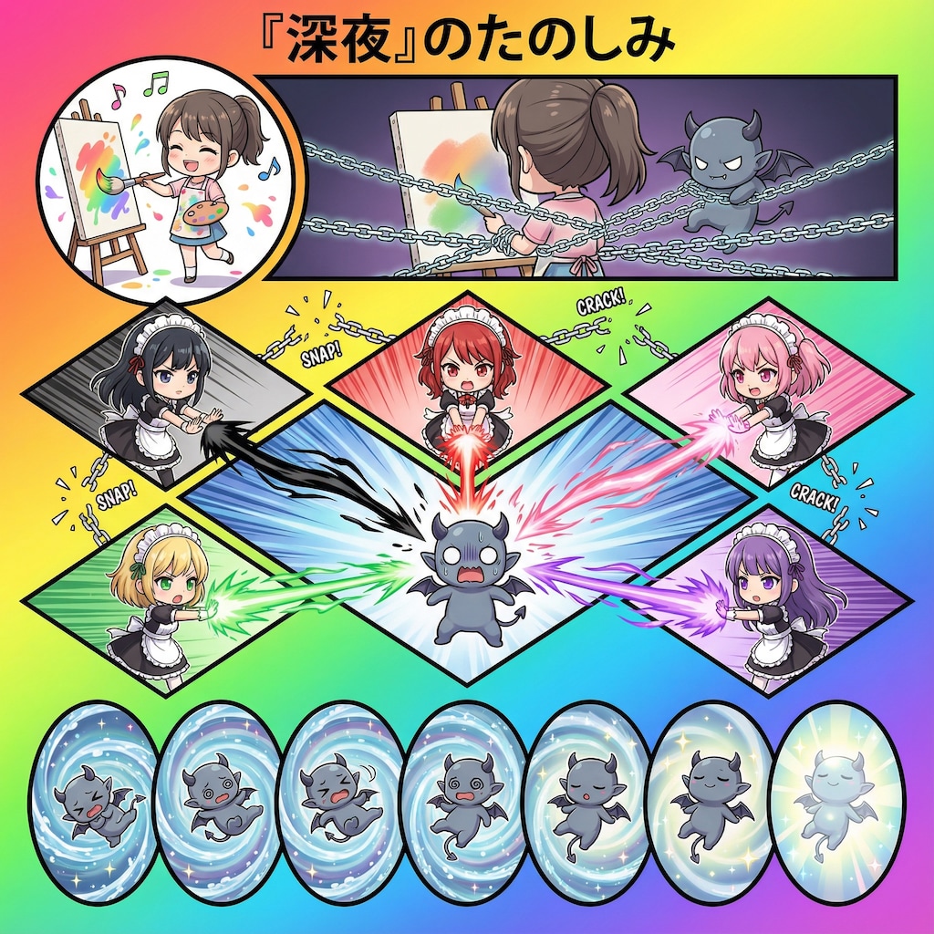 天星術、太陽グループ『深夜』の場合。