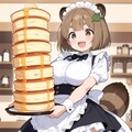 パンケーキタワー 2枚目