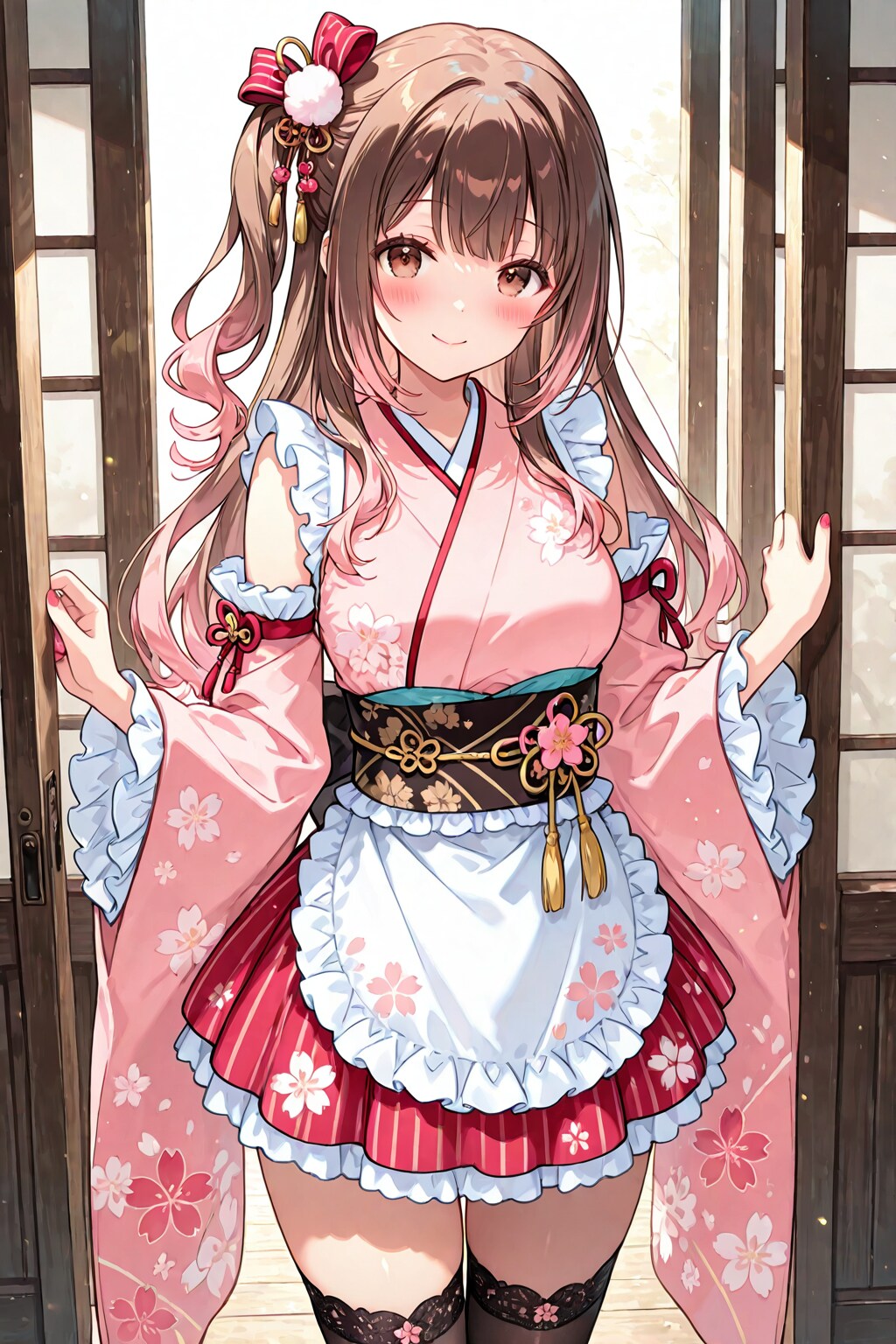 ちち生で桜ころみん