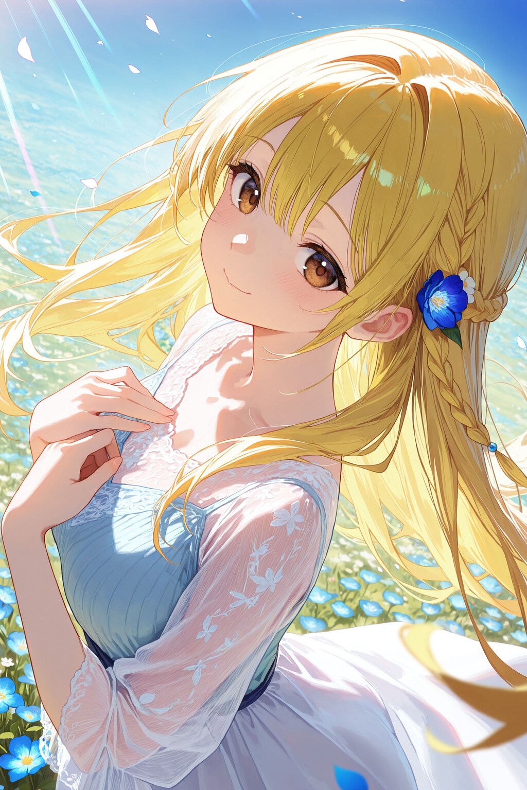 異世界学園の少女（美紀さん）