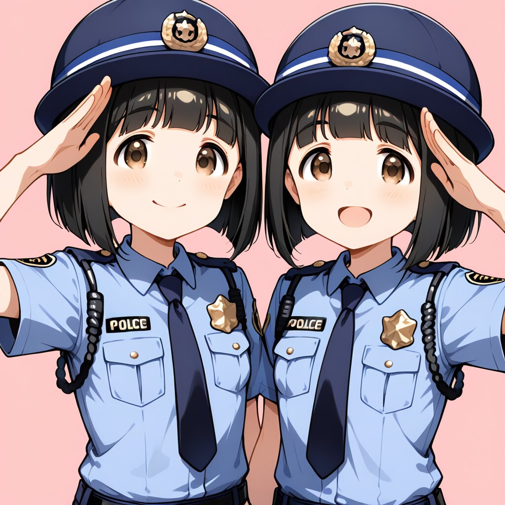 修正版 婦警さん（ふたご）