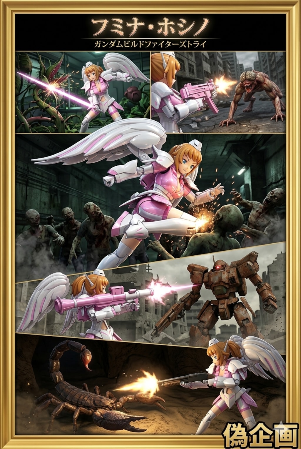 ガンダムビルドファイターズトライ　ホシノ・フミナ