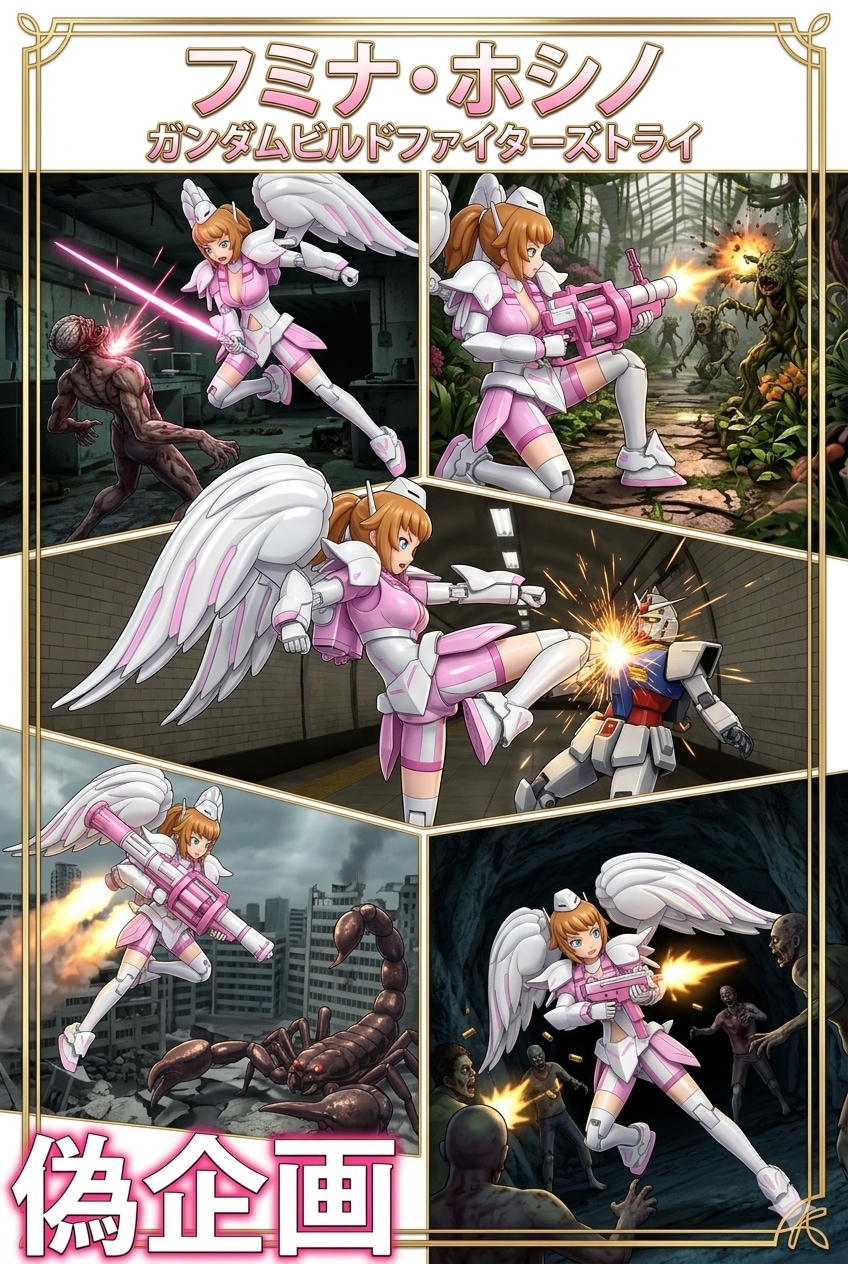 ガンダムビルドファイターズトライ　ホシノ・フミナ | の人気AIイラスト・グラビア