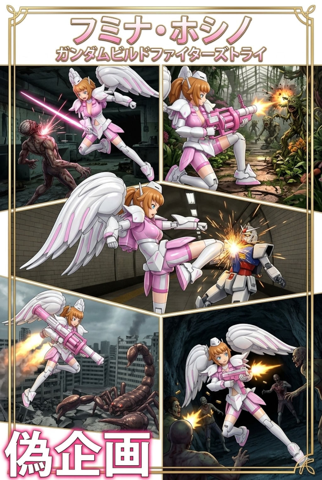 ガンダムビルドファイターズトライ　ホシノ・フミナ