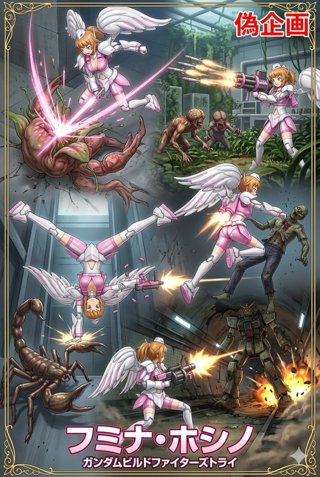 ガンダムビルドファイターズトライ　ホシノ・フミナ