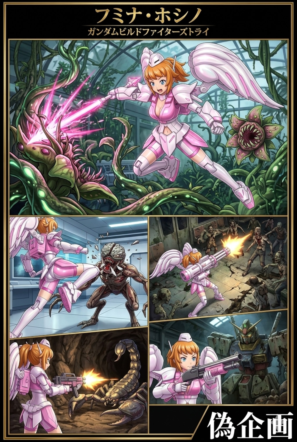 ガンダムビルドファイターズトライ　ホシノ・フミナ