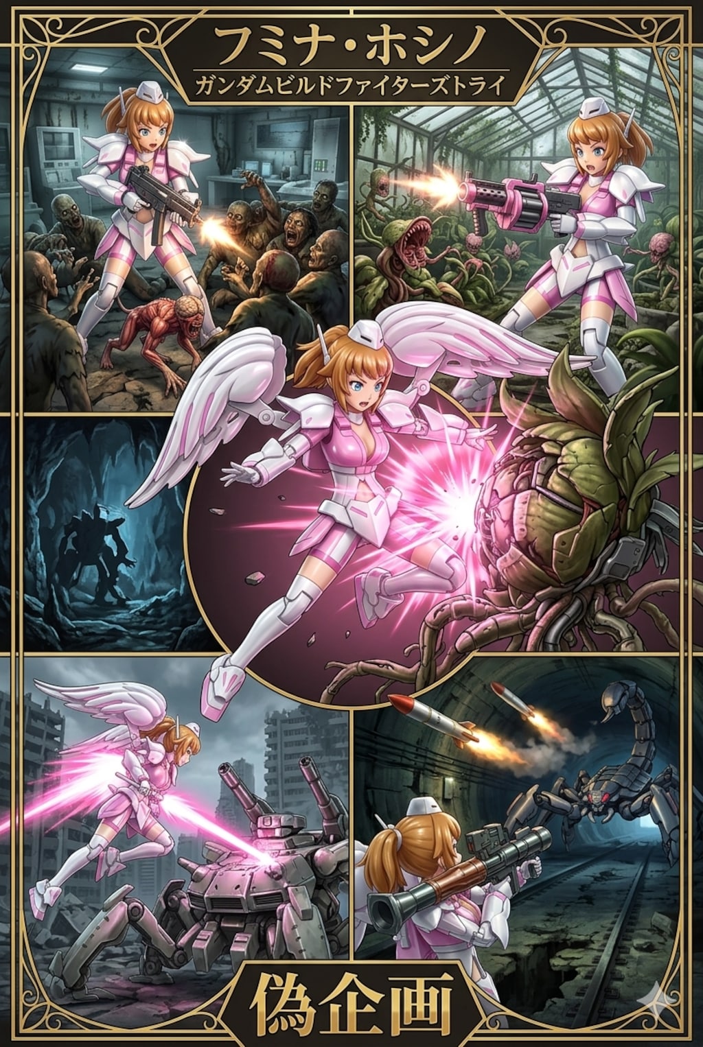 ガンダムビルドファイターズトライ　ホシノ・フミナ