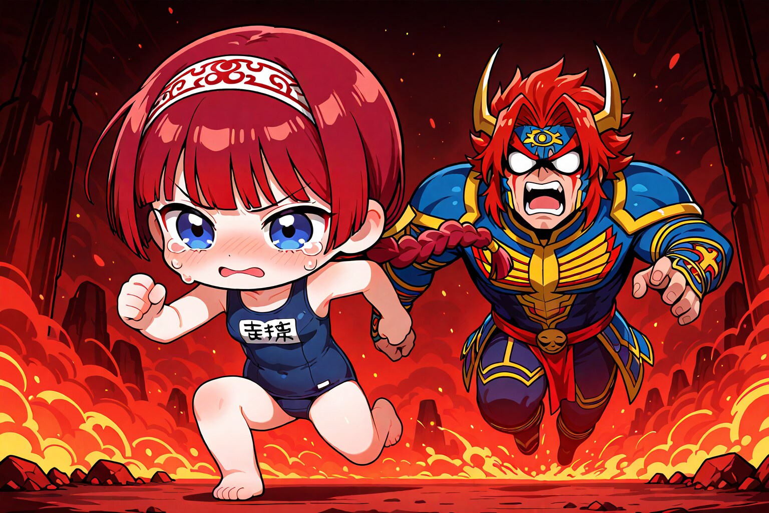 地獄ダッシュするコロポックル赤髪お兄ちゃんズくんその２