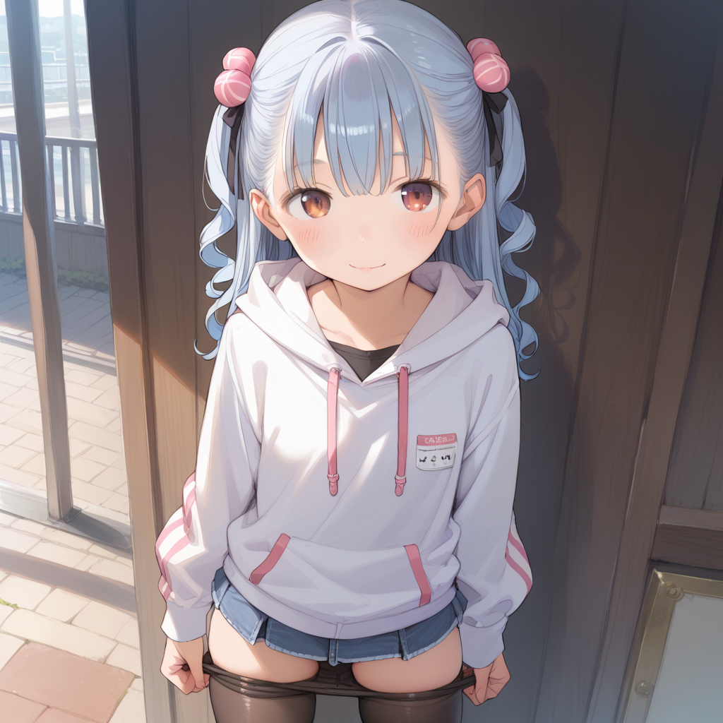 美咲の後付け絶対領域