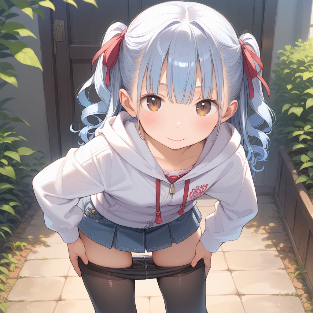 美咲の後付け絶対領域