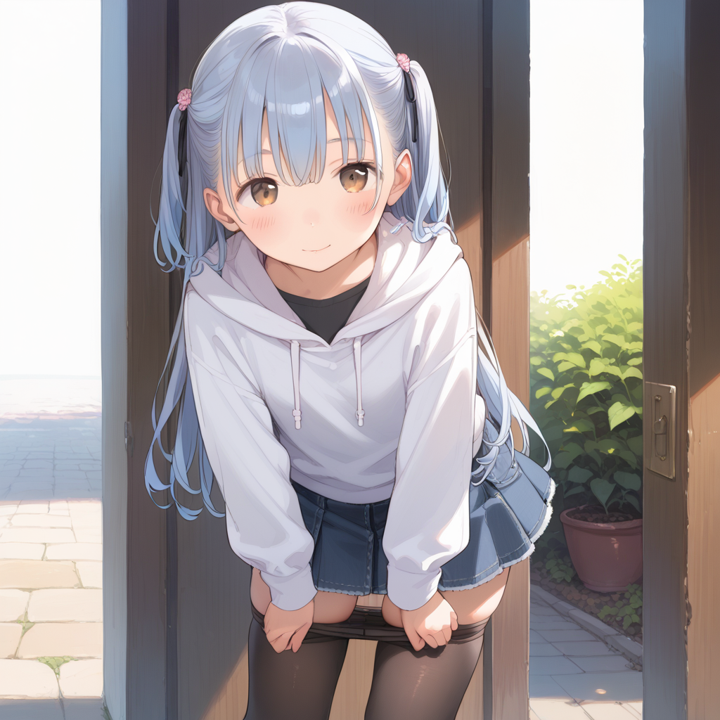 美咲の後付け絶対領域