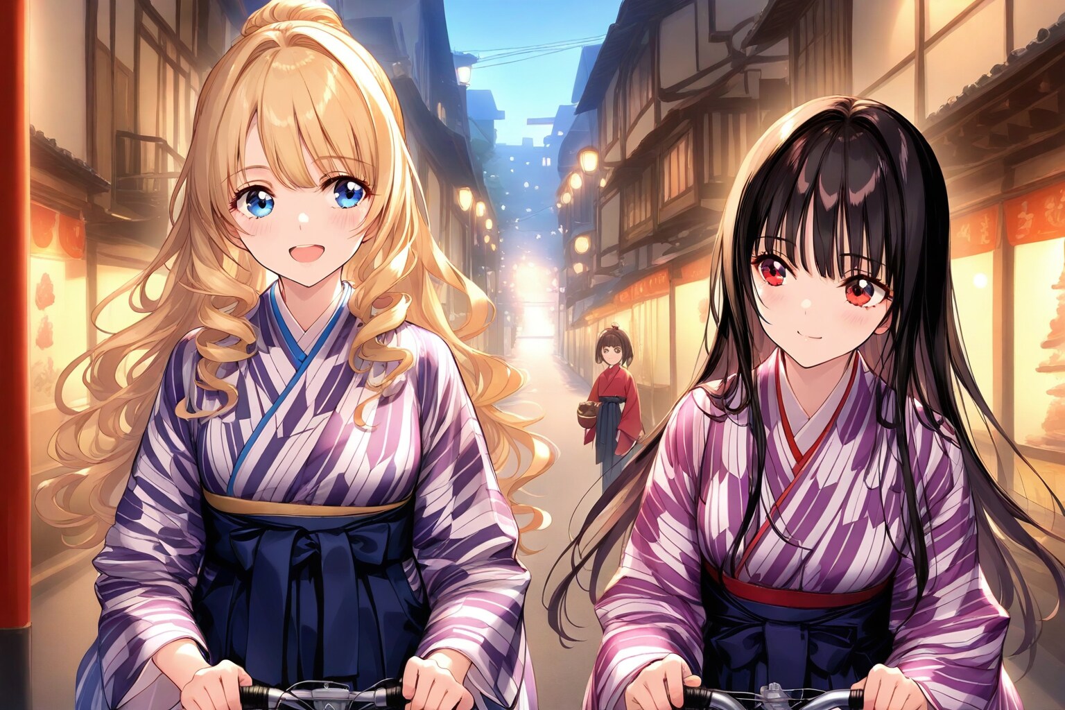ちちぷいちゃんたちが通る