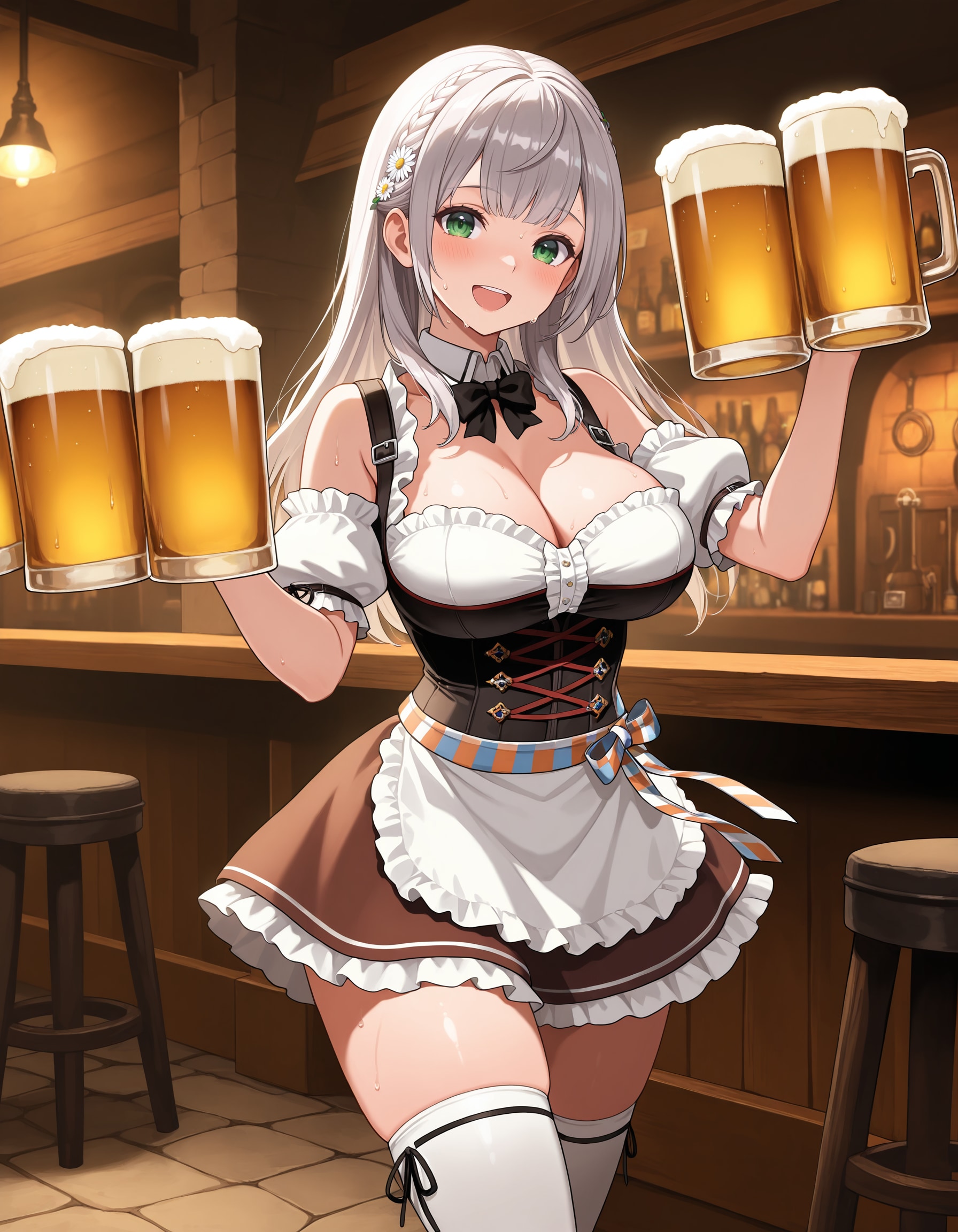 いらっしゃーい！　今日は満員御礼大忙し太郎だよー💦 | の人気AIイラスト・グラビア