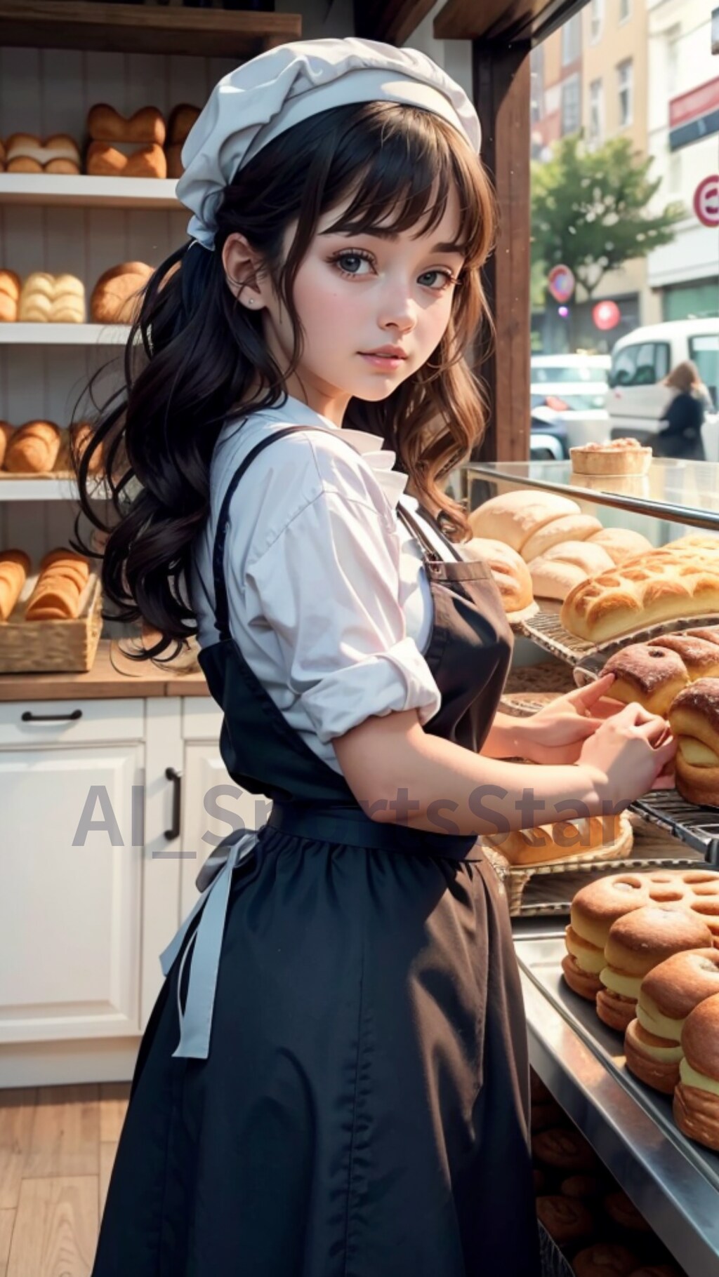 パン屋の女の子