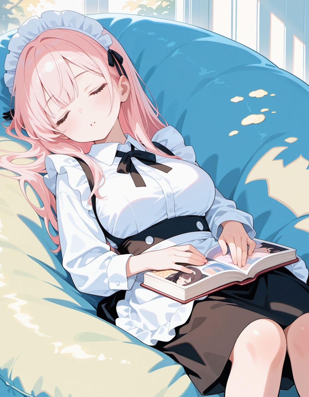 メイドさんをダメにするクッション