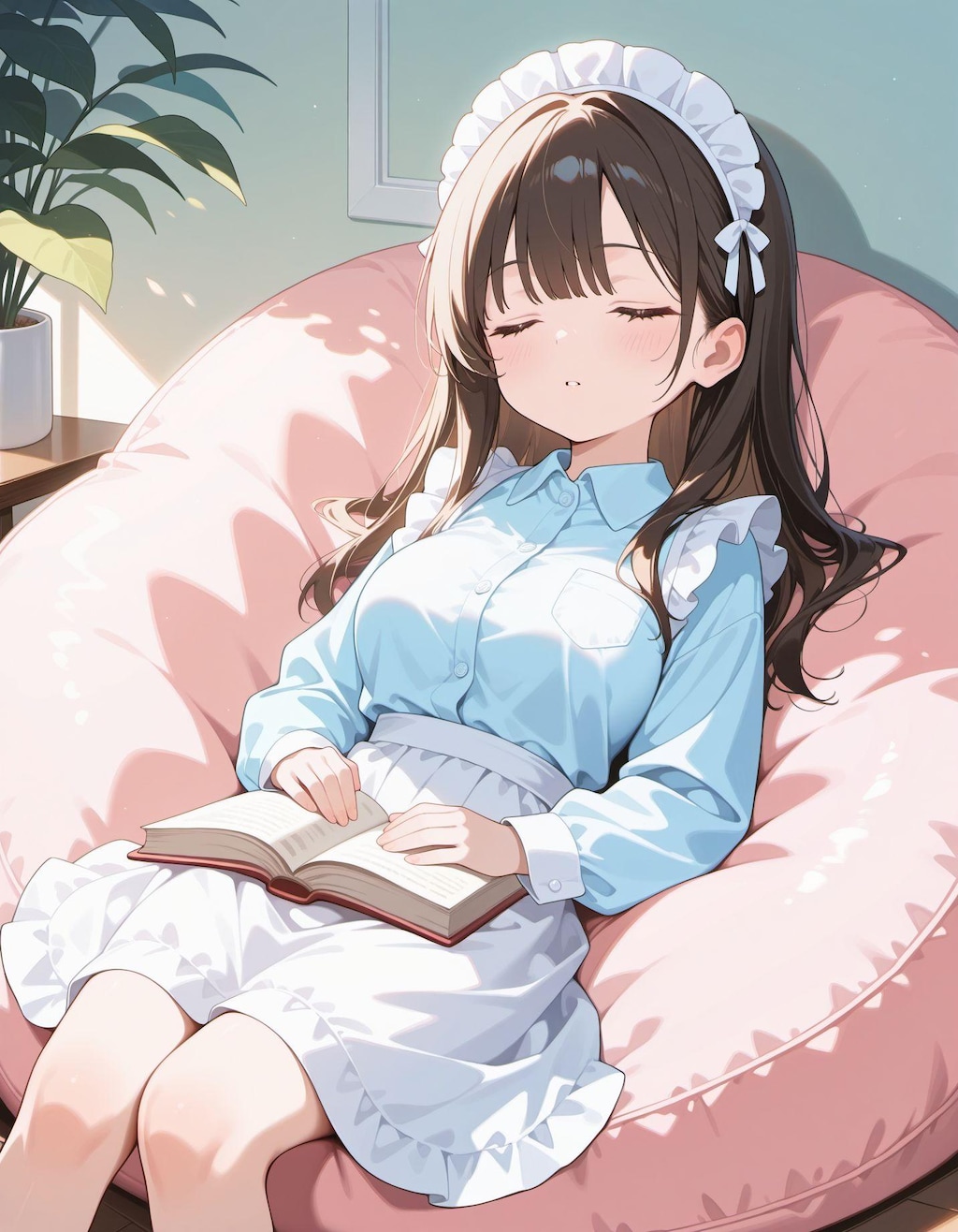 メイドさんをダメにするクッション