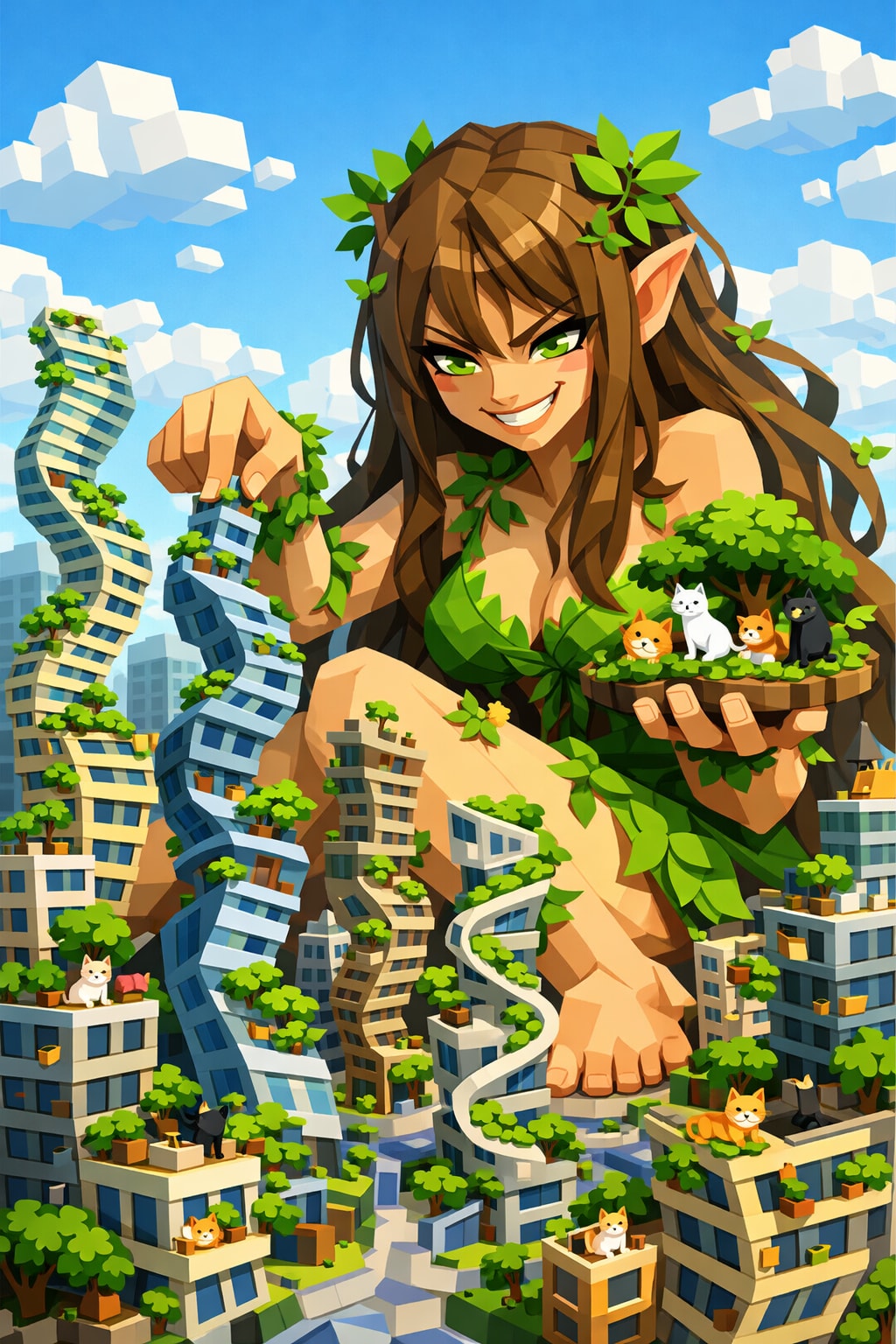 緑の創造神・DRYADちゃん