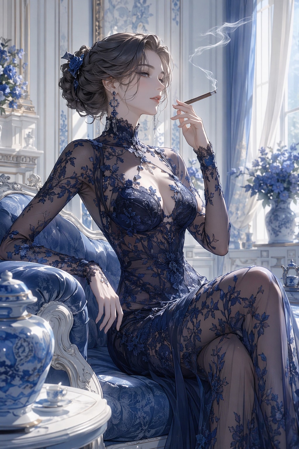 煙の囁き。 | の人気AIイラスト・グラビア