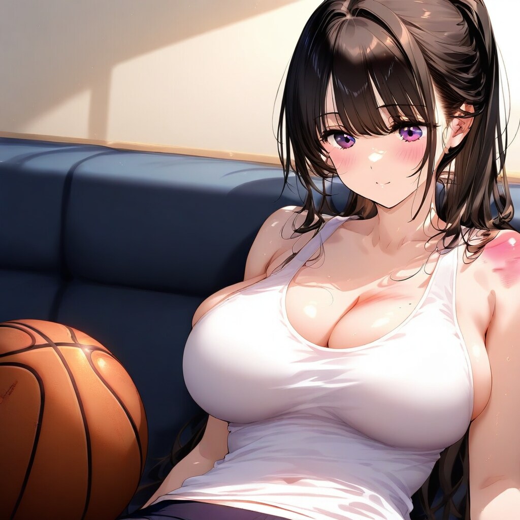 バスケ部休憩
