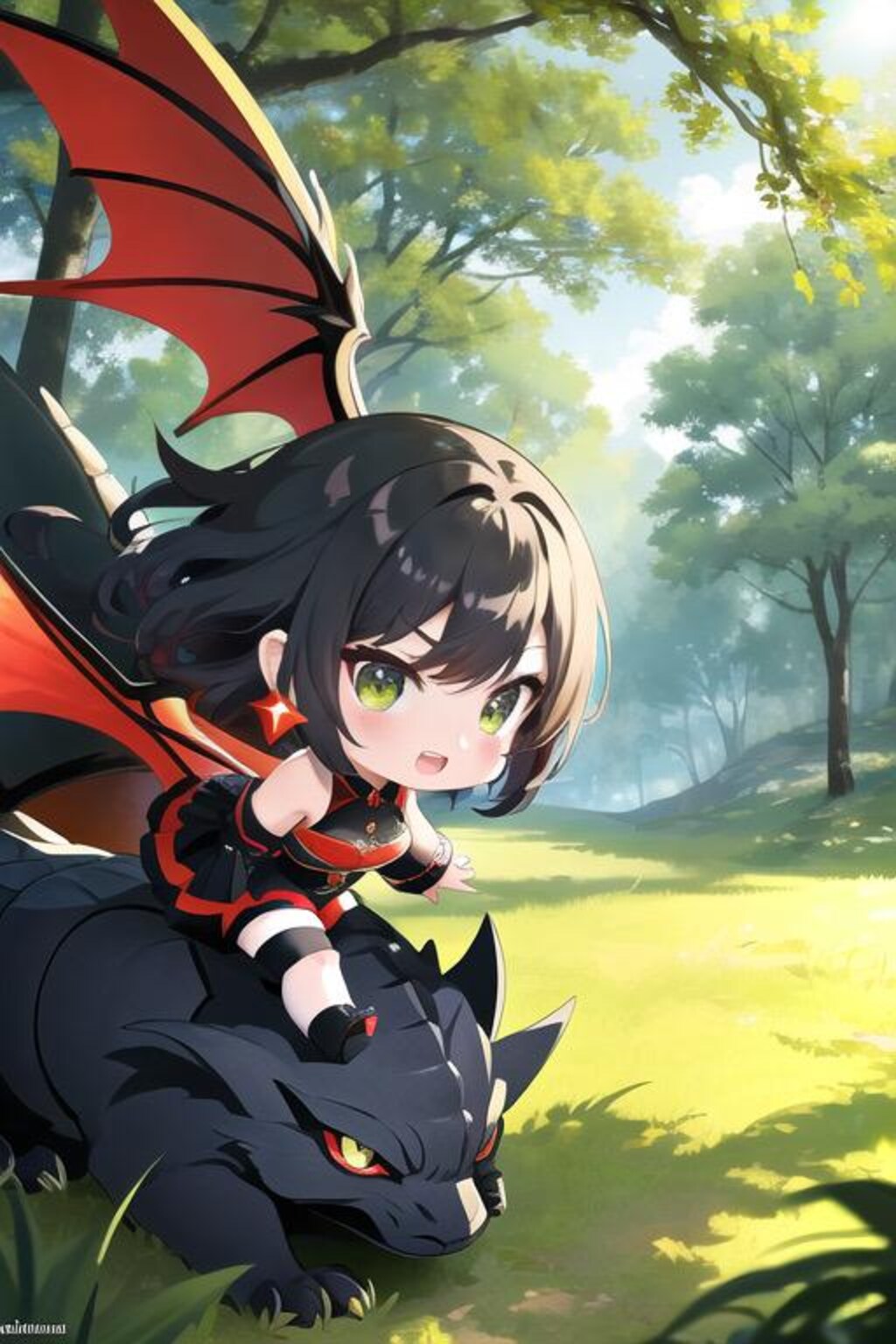 女騎士とドラゴンさん