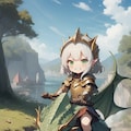 女騎士とドラゴンさん 11枚目