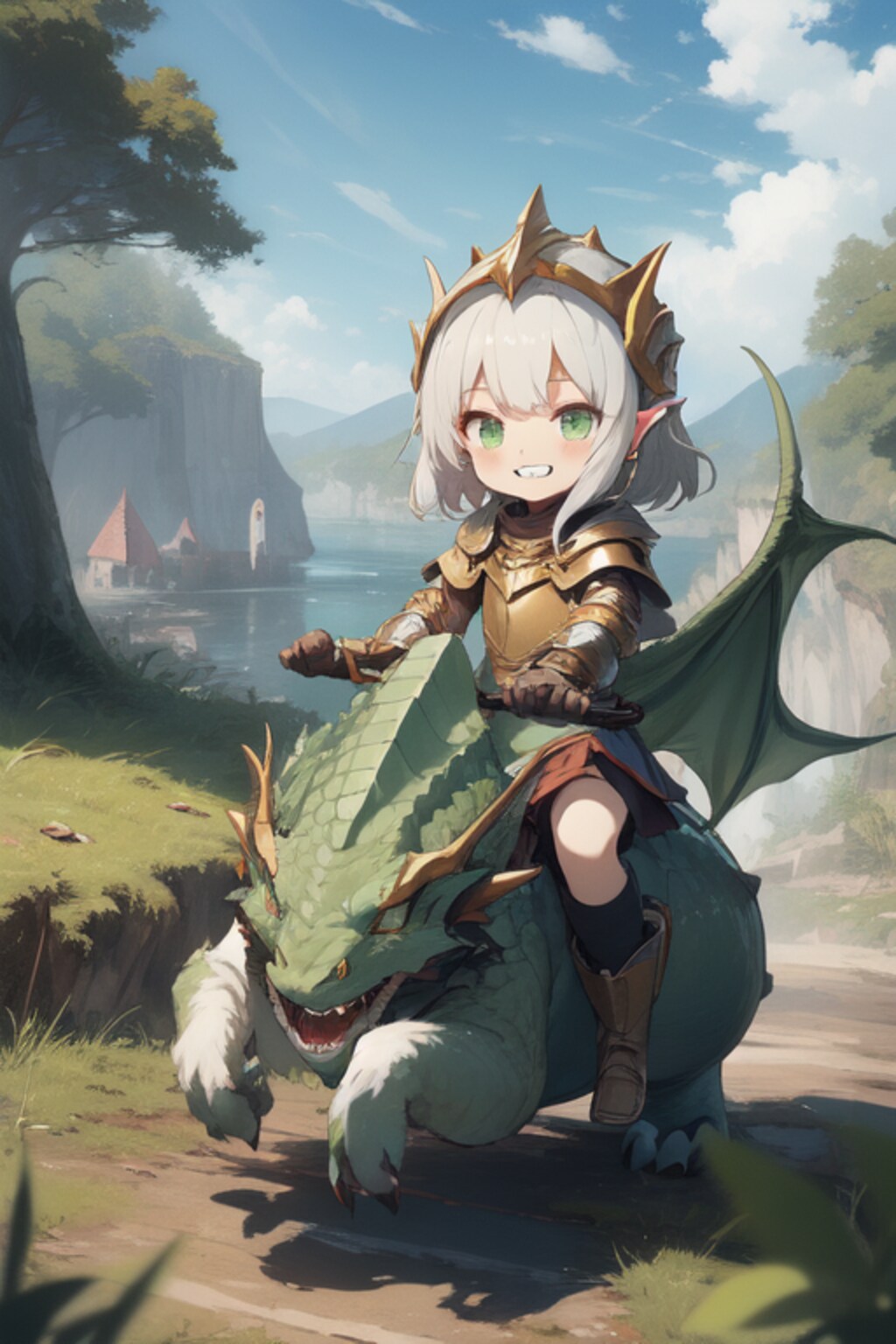 女騎士とドラゴンさん